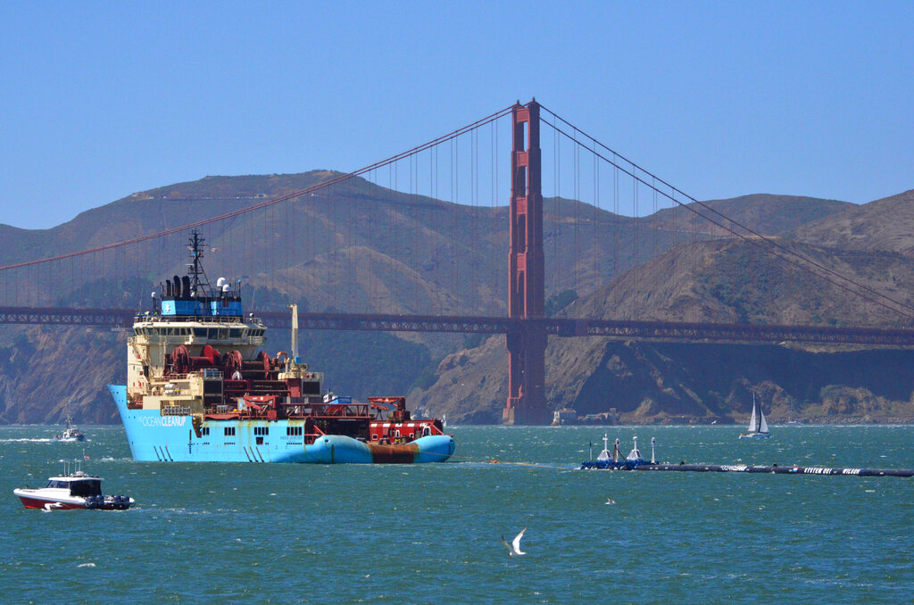 Lanzan de nuevo sistema de recolección de basura en el mar