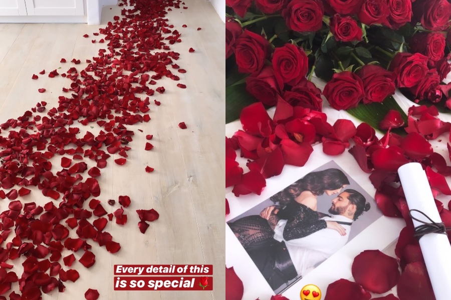 Festejan su segundo aniversario de noviazgo Maluma y Natalía Barulích