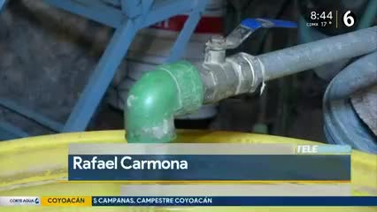 Telediario noticia Corte al suministro de agua desde el martes 25 de junio: pipas se solicitan al 5658-11