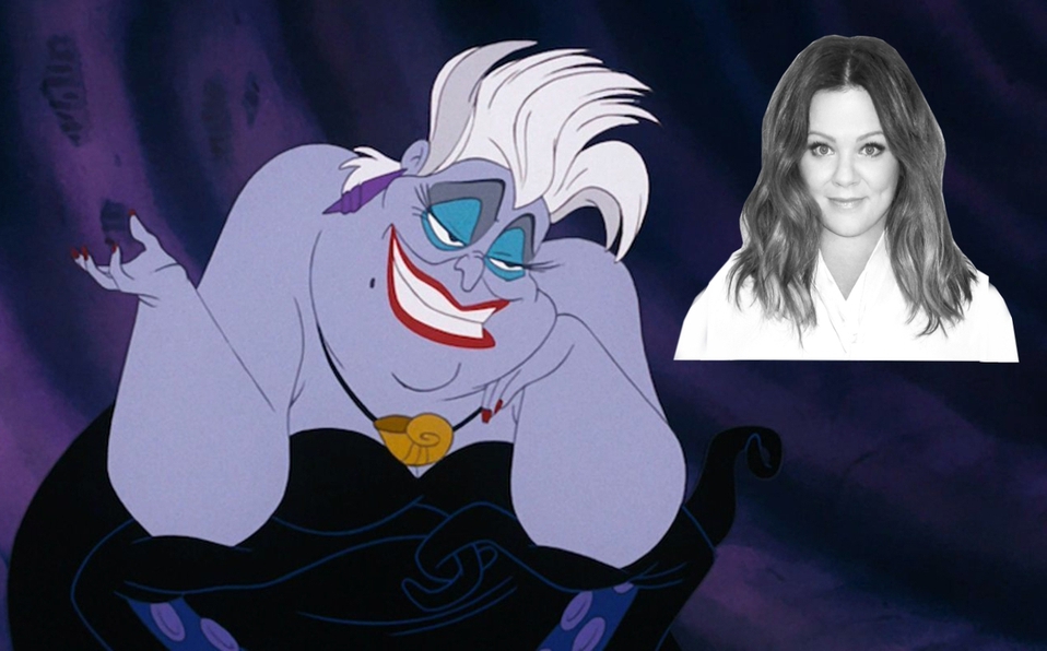 Melissa McCarthy sería Úrsula en el 'live action' de 'La sirenita'