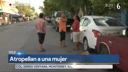 Telediario noticia Atropellan a una mujer en la colonia Sierra Ventana; conductor huye