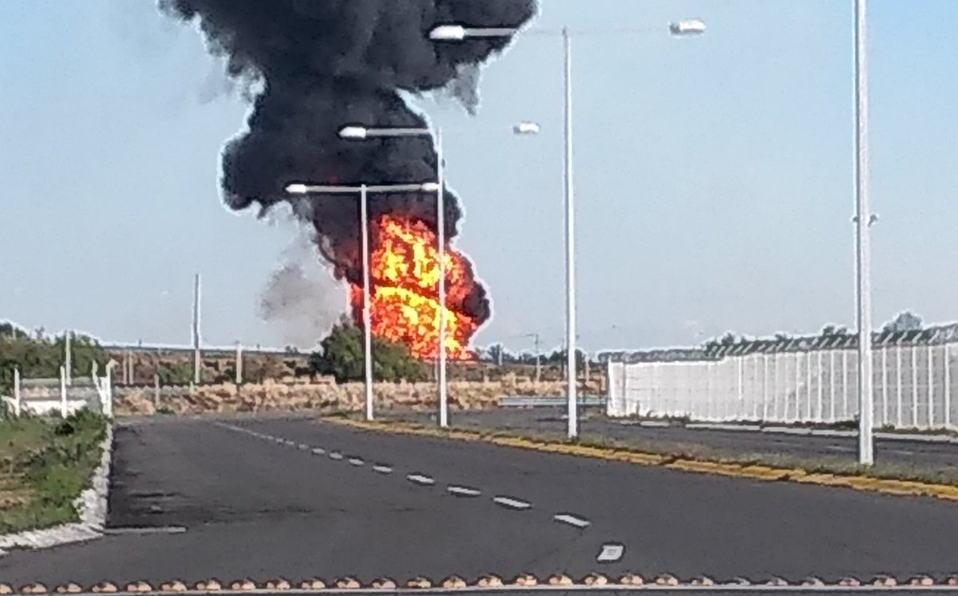 Explota ducto de Pemex en Celaya