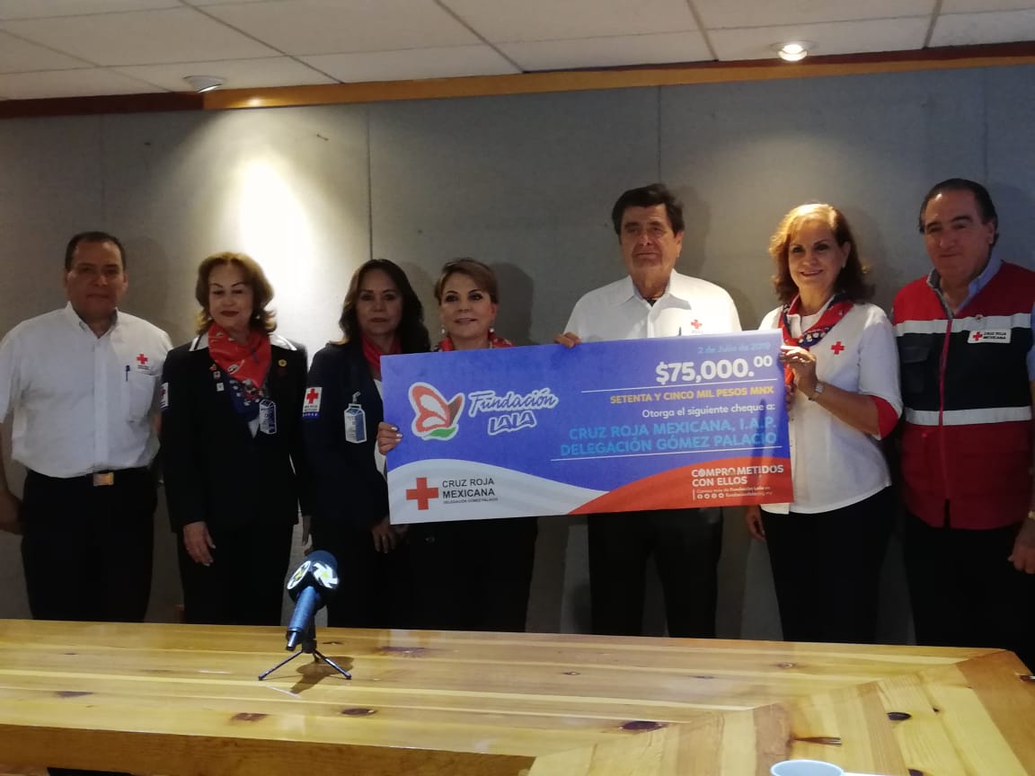 Fundación Lala inicia con la entrega nacional de donativos a la Cruz Roja Mexicana