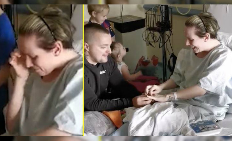 Le propone matrimonio a su novia que padece cáncer incurable [VIDEO]