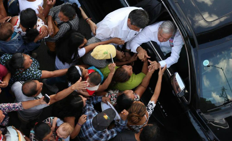 AMLO visita zona zapatista