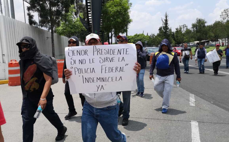 Policías federales mantienen protestas en Iztapala; no hay bloqueos