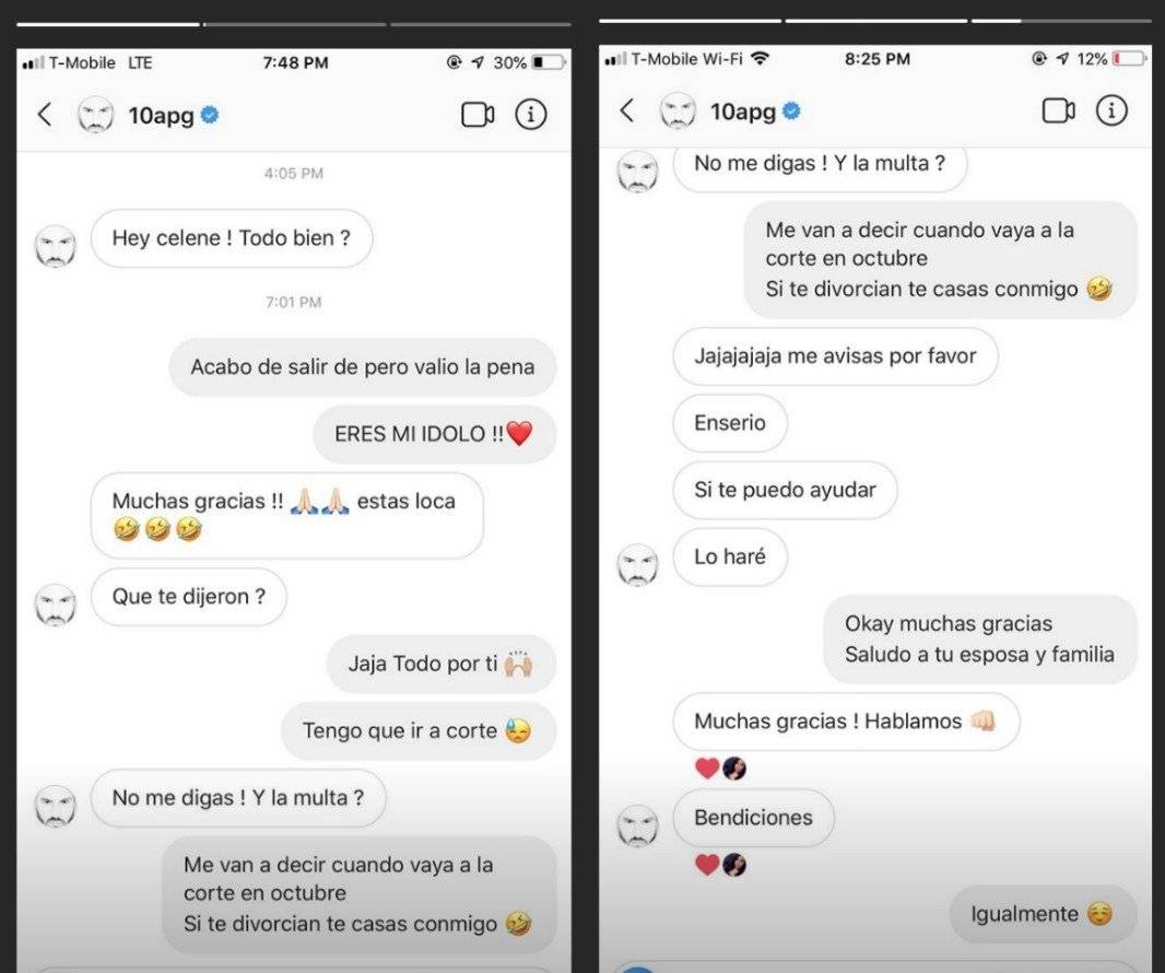 Filtran conversación de Ginac y la mujer que lo besó a mitad de cancha