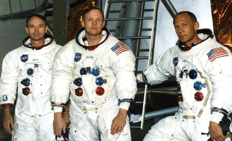 Ellos fueron los otros astronautas que junto con Neil Armstron llegaron a la Luna
