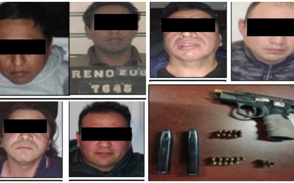 Caen cinco integrantes de Los Molina en Coyoacán