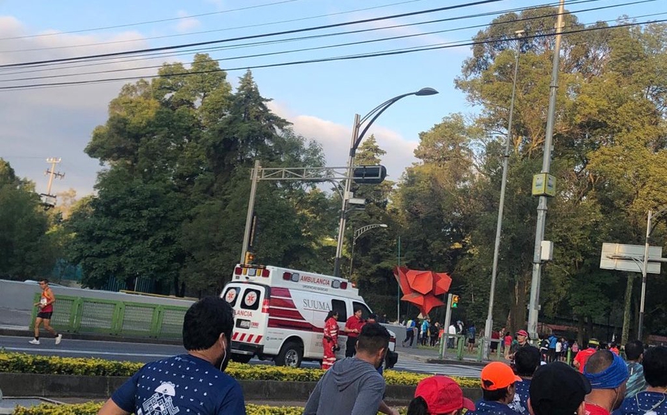 Hombre sufre infarto y muere en 'Medio Maratón CDMX'