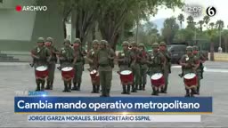Telediario noticia Anuncian cambio de mando en la coordinación de Operativo Metropolitano de Seguridad