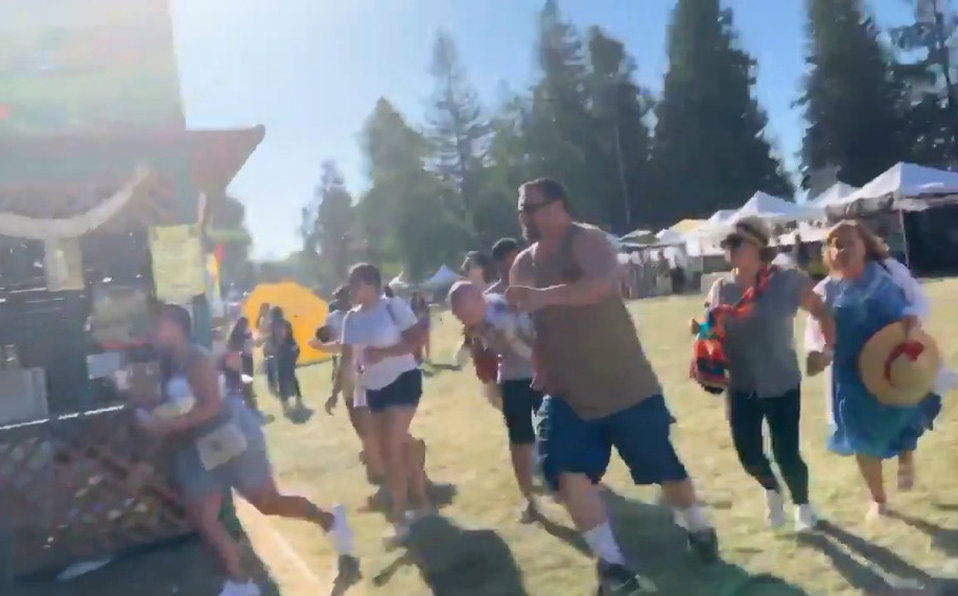 Reportan tiroteo en festival de comida de California [VIDEO]