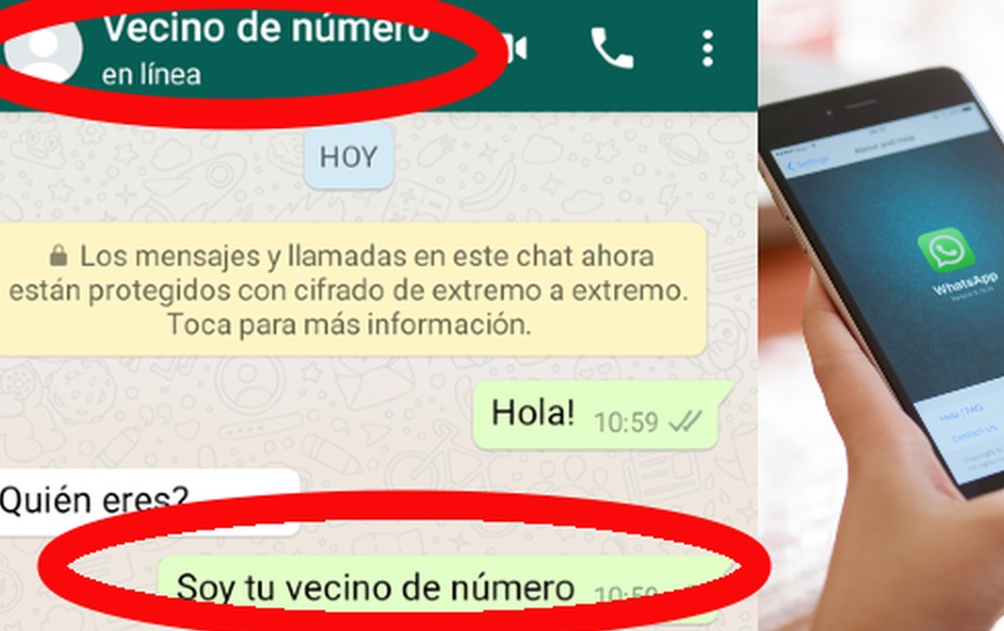 El reto viral en WhatsApp que consiste en enviar mensajes a tu vecino de número