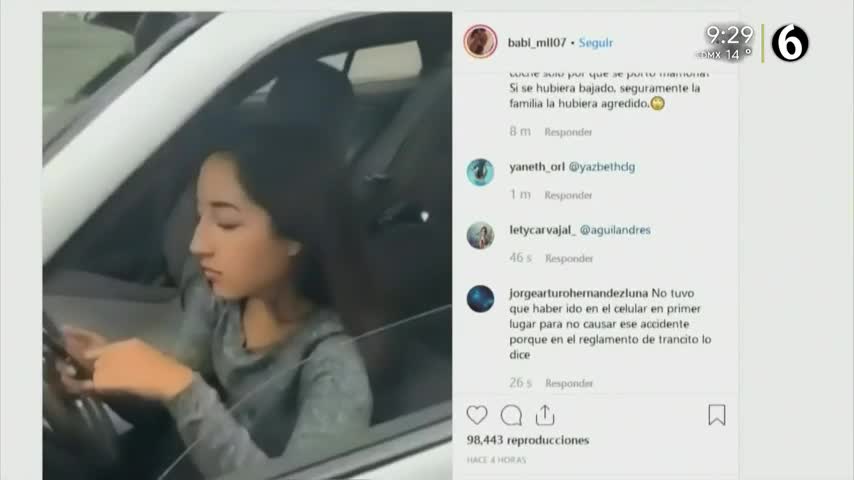 Telediario noticia En el video se observa a la menor esperar la llegada de sus padres.