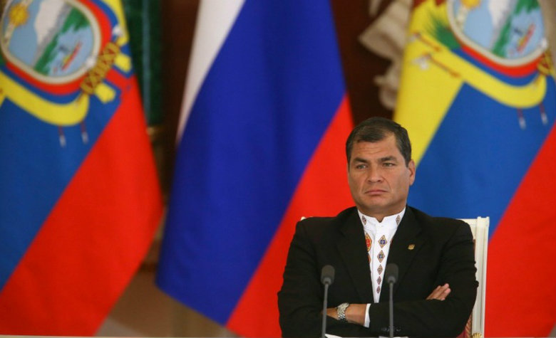Justicia ecuatoriana ordena prisión preventiva para Rafael Correa