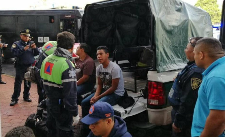 Rescatan a 19 migrantes en hotel de la CDMX 
