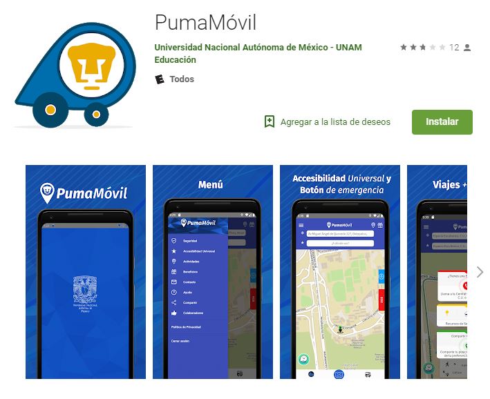 ¡No llegues tarde a la UNAM! Esta app te dice a qué hora pasa el Pumabús
