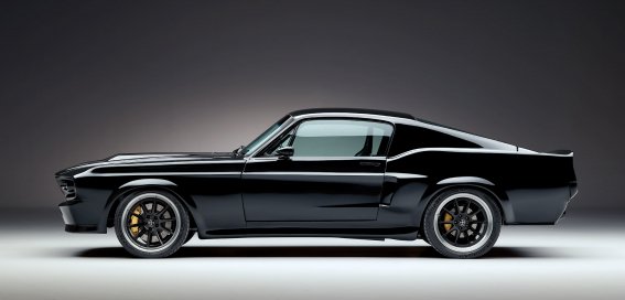¡Uff! Presentan Mustang eléctrico, un modelo basado en el diseño de los 60
