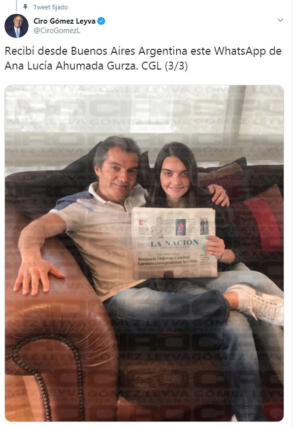 Revelan foto de Carlos Ahumada en su casa tras salir de cárcel