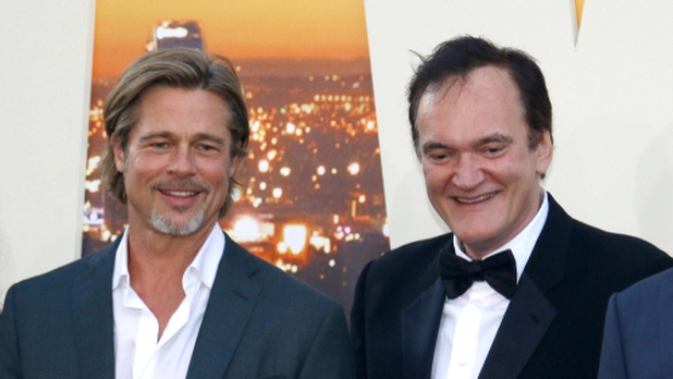 Brad Pitt defiende a Tarantino de quien lo llama misógino