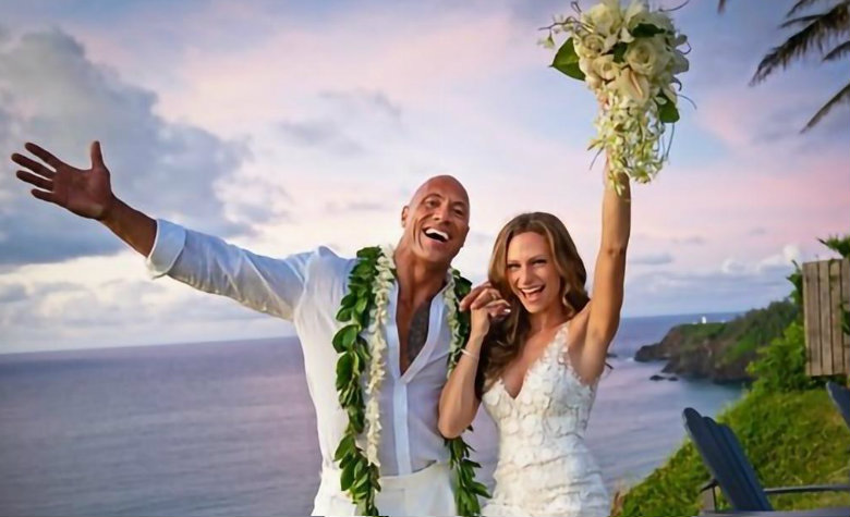 Se casa Dwayne Johnson, ‘La Roca’