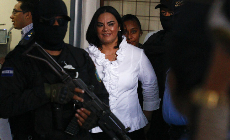 Hallan culpable de corrupción a ex primera dama hondureña