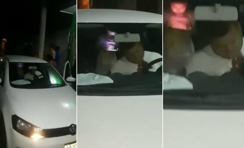 Asesinan a su papá y ella no se da cuenta por jugar en su tablet [VIDEO]