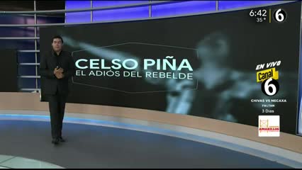 Telediario noticia El músico que fue pionero en la mezcla de sonidos tropicales con todo tipo de géneros, falleció este miércoles 21 de agosto.