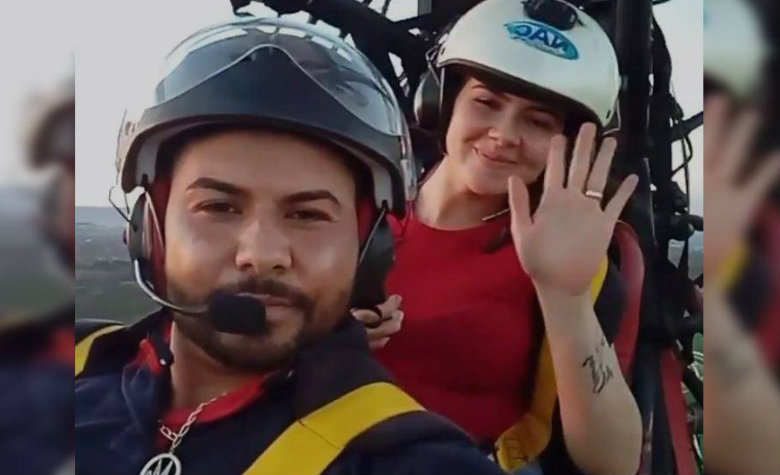 Pareja pierde la vida al volar en parapente; se casarían al día siguiente [VIDEO]