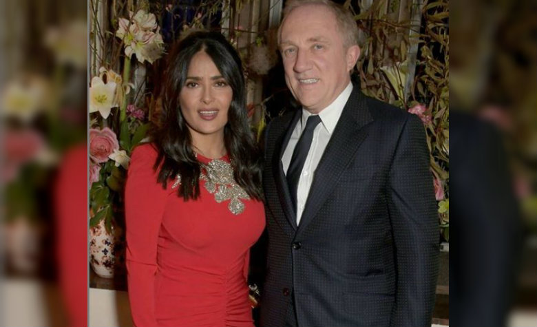 Esposo de Salma Hayek le envía tierno mensaje por su cumpleaños