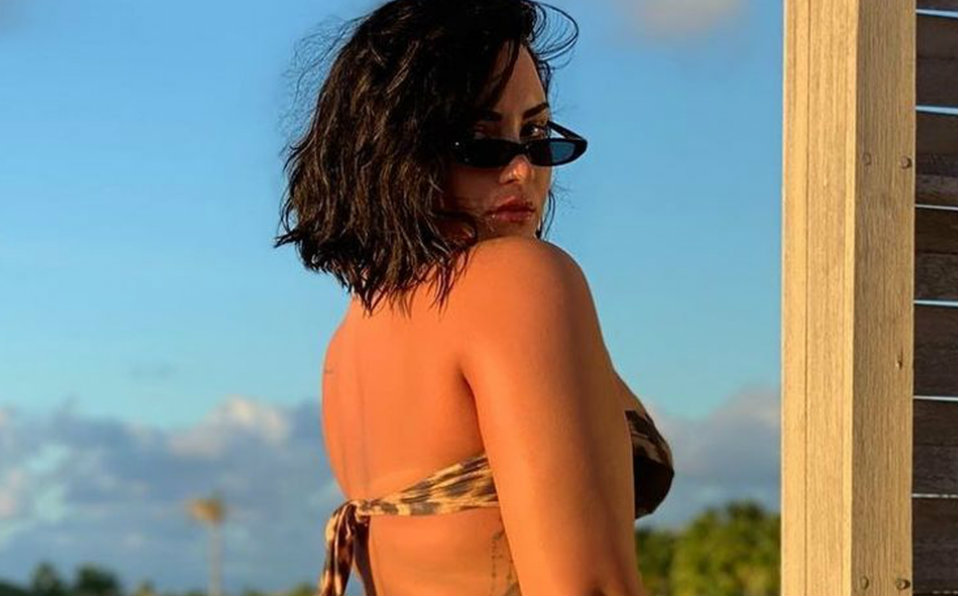 Con foto sin editar, Demi Lovato manda inspirador mensaje