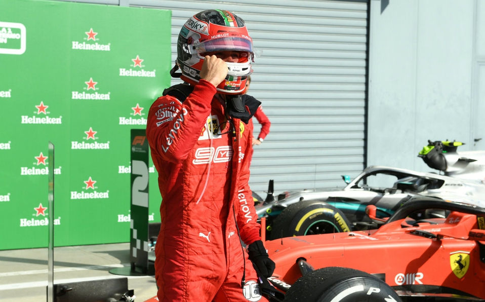 Charles Leclerc conquista el Gran Premio de Italia