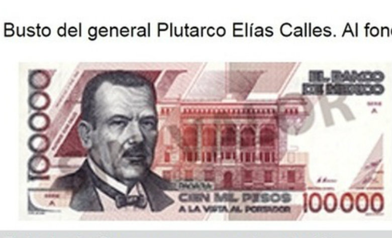Conoce el billete de mayor denominación en la historia de México