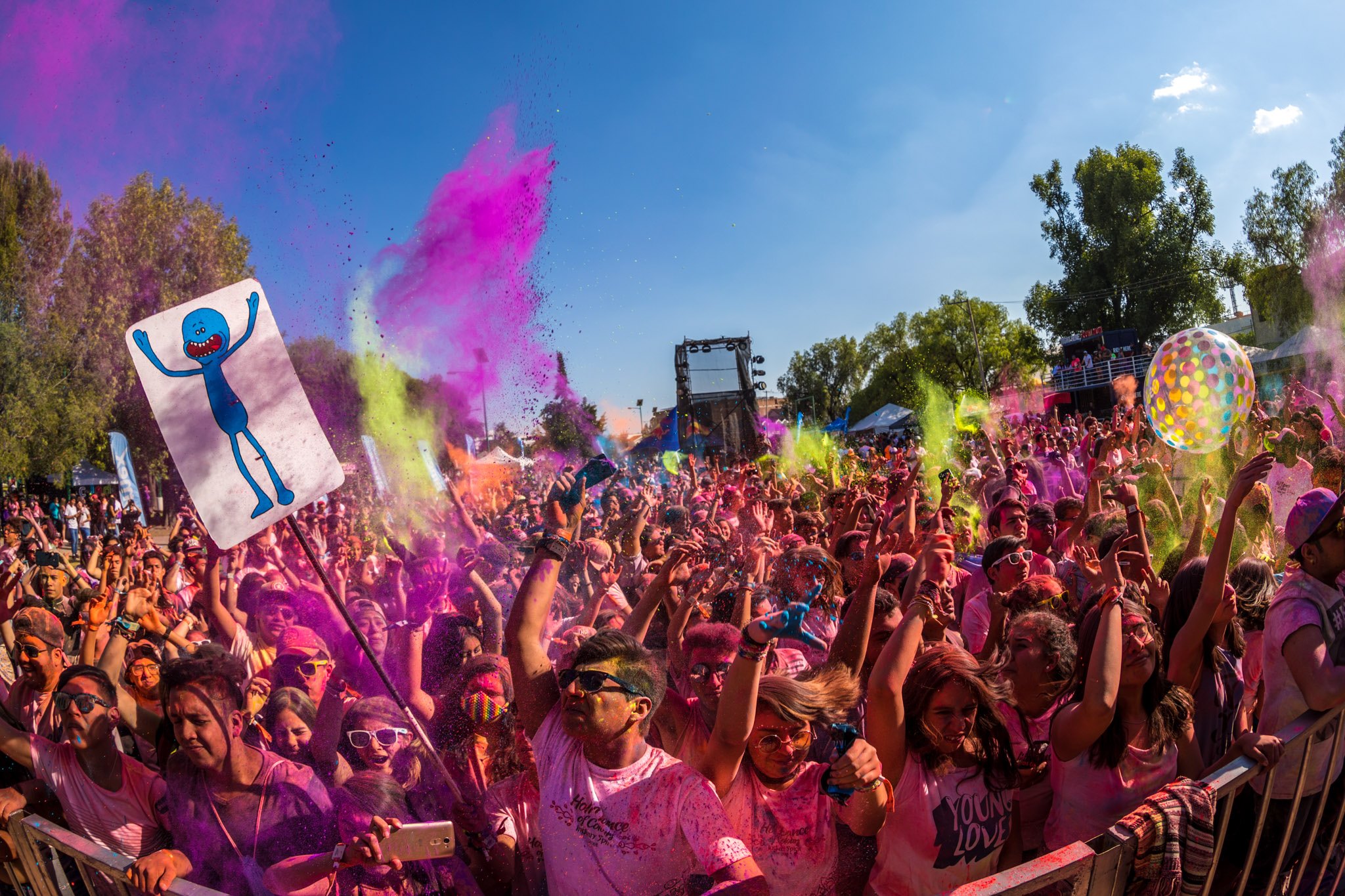 El festival Holi Dance Of Colours se celebrará en el Parque Metropolitano
