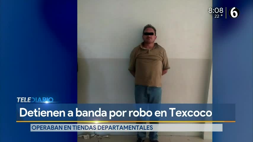 MX Banda detenida tiendas Texcoco