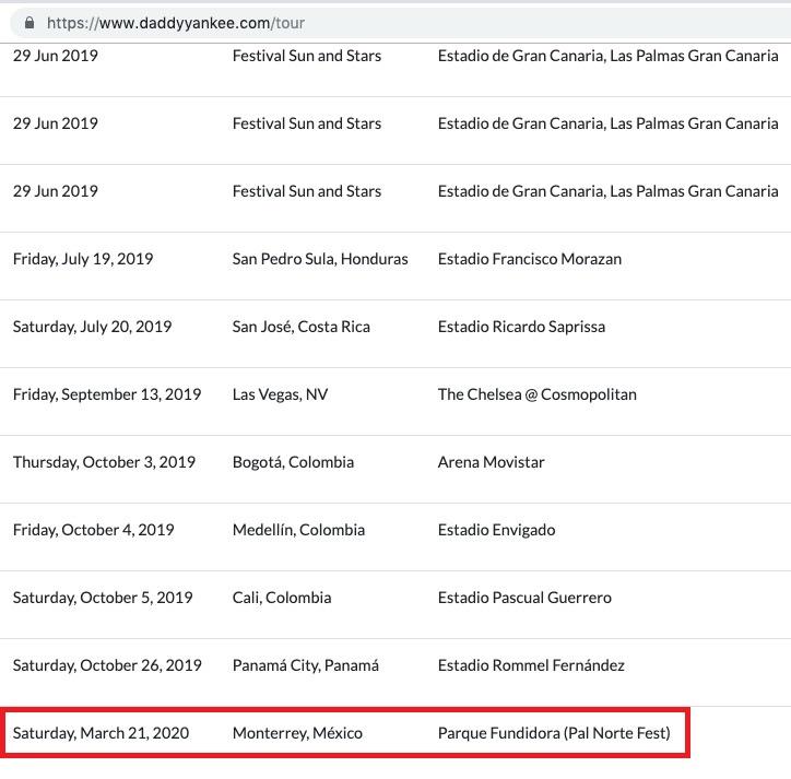 Le ponen fecha al Pa'l Norte 2020