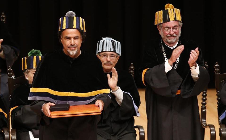 Recibe Alejandro González Iñárritu el título de Doctor Honoris Causa