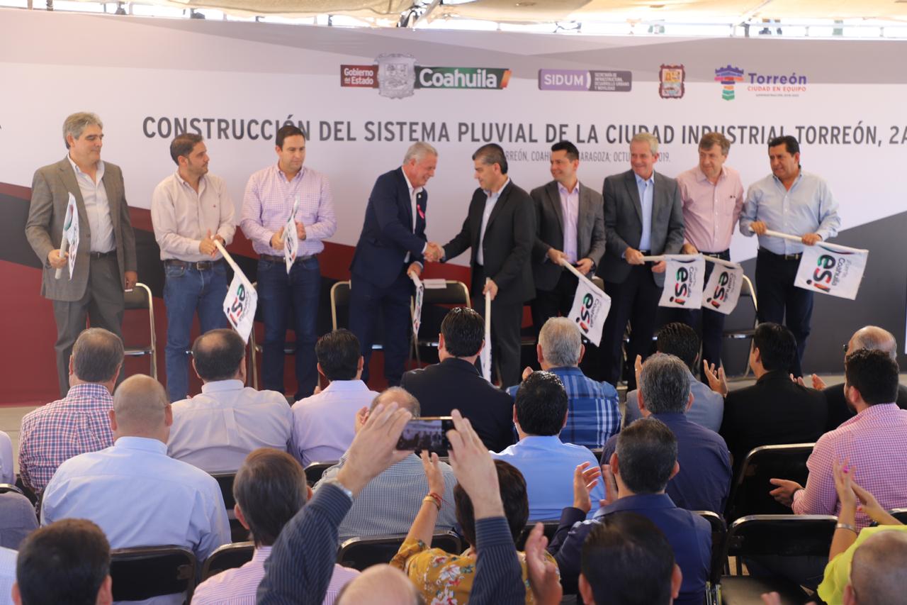 Arrancan segunda etapa del drenaje pluvial en Zona Industrial de Torreón&nbsp;