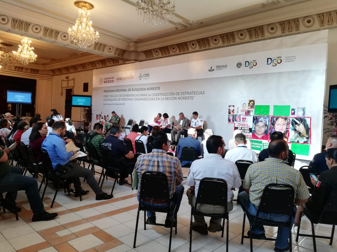 Se lleva a cabo Diálogo de Experiencias para la Construcción de Estrategias de Búsqueda de Personas Desaparecidas