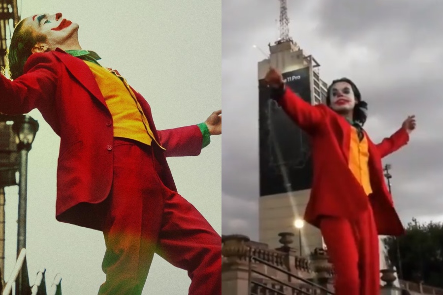 Así baila el 'Guasón regio' en la Macro