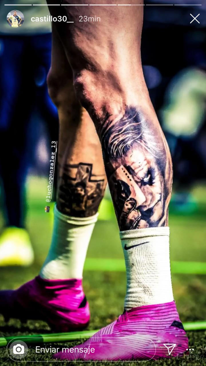 Nico Castillo presume su nuevo tatuaje del Joker