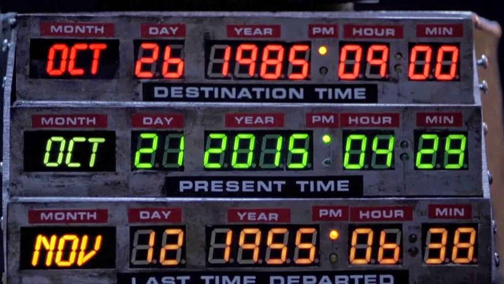 Hoy hace cuatro años, Marty McFly llegó al futuro