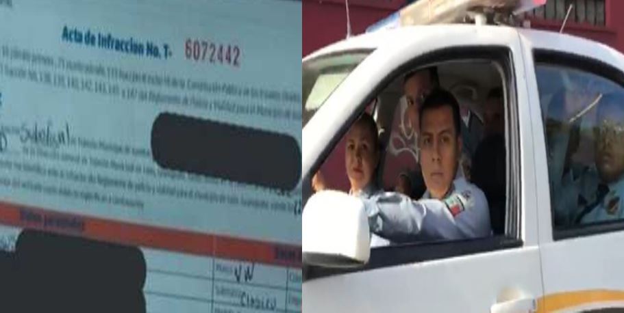Multan a Tránsitos&nbsp;tras ser captados en unidad con sobrecupo