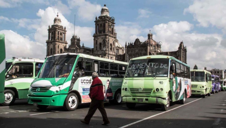 Transportistas cancelan megamarcha de este miércoles en CDMX 