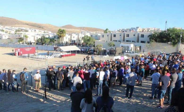 Por protestas, cancelan primer evento de Bonilla como gobernador de BC