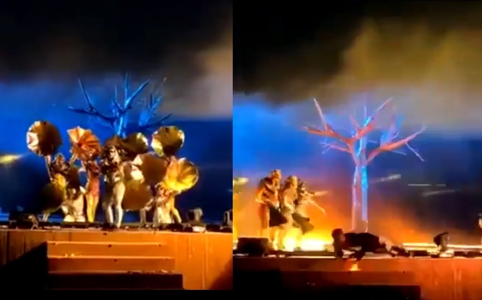 Apuñalan a grupo de actores en plena obra de teatro (VIDEO)