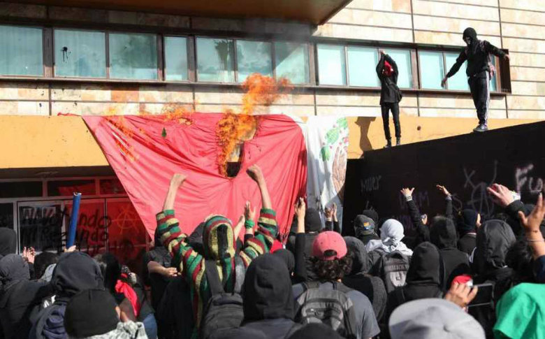 UNAM ubica gente externa en protestas; FGR apoya para identificar a agresores en CU