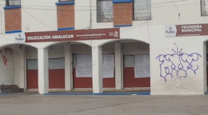 Asaltan la Tesorería Municipal de Amalucan