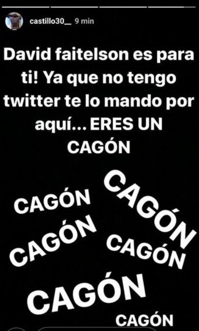 Nico Castillo arremete contra David Faitelson en redes sociales