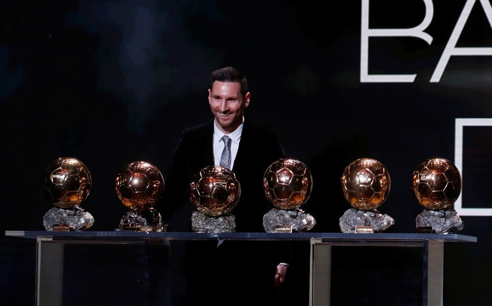 Lionel Messi gana su sexto Balón de Oro